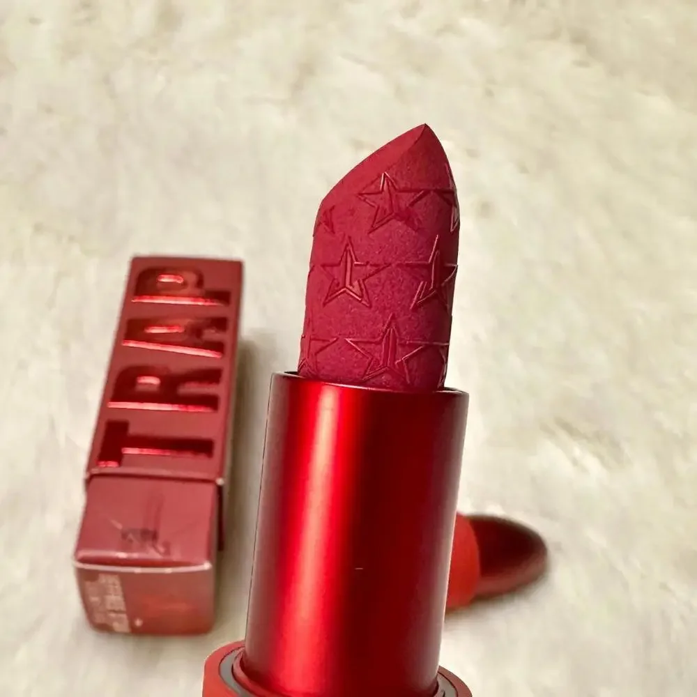 NIB Jeffree Star Velvet Trap Lipstick in Entrapment Full Size 4g